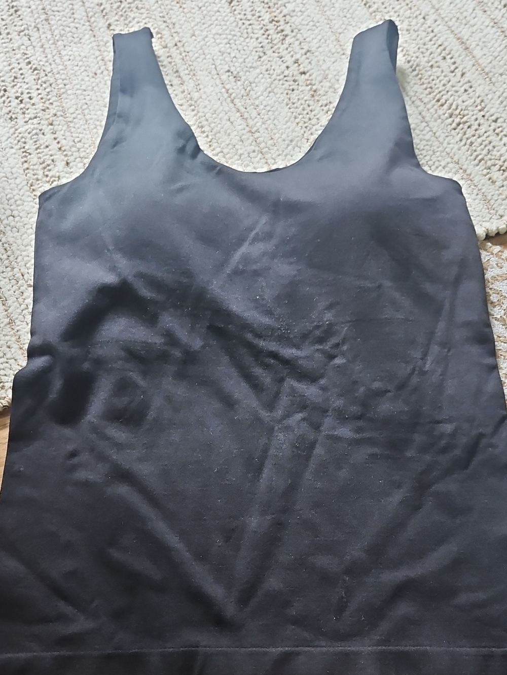 Zenana Outfitters Black Scoop Neck Tank Top